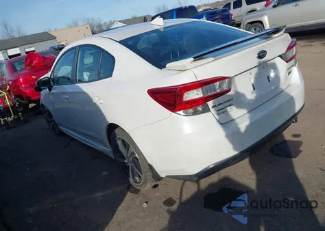 2022 Subaru Impreza Sport из США, поврежденный, VIN 4S3GKAL69N3606871